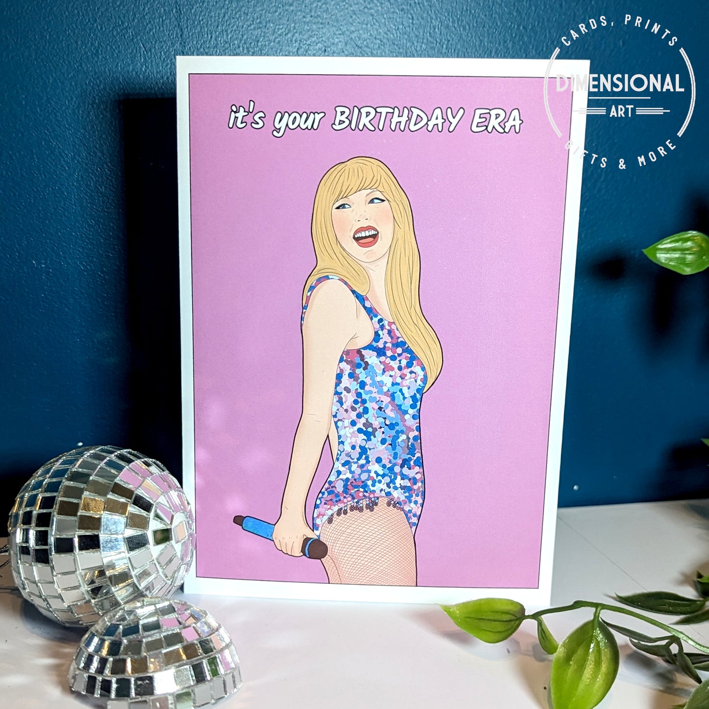 Taylor Swift Birthday Era Card