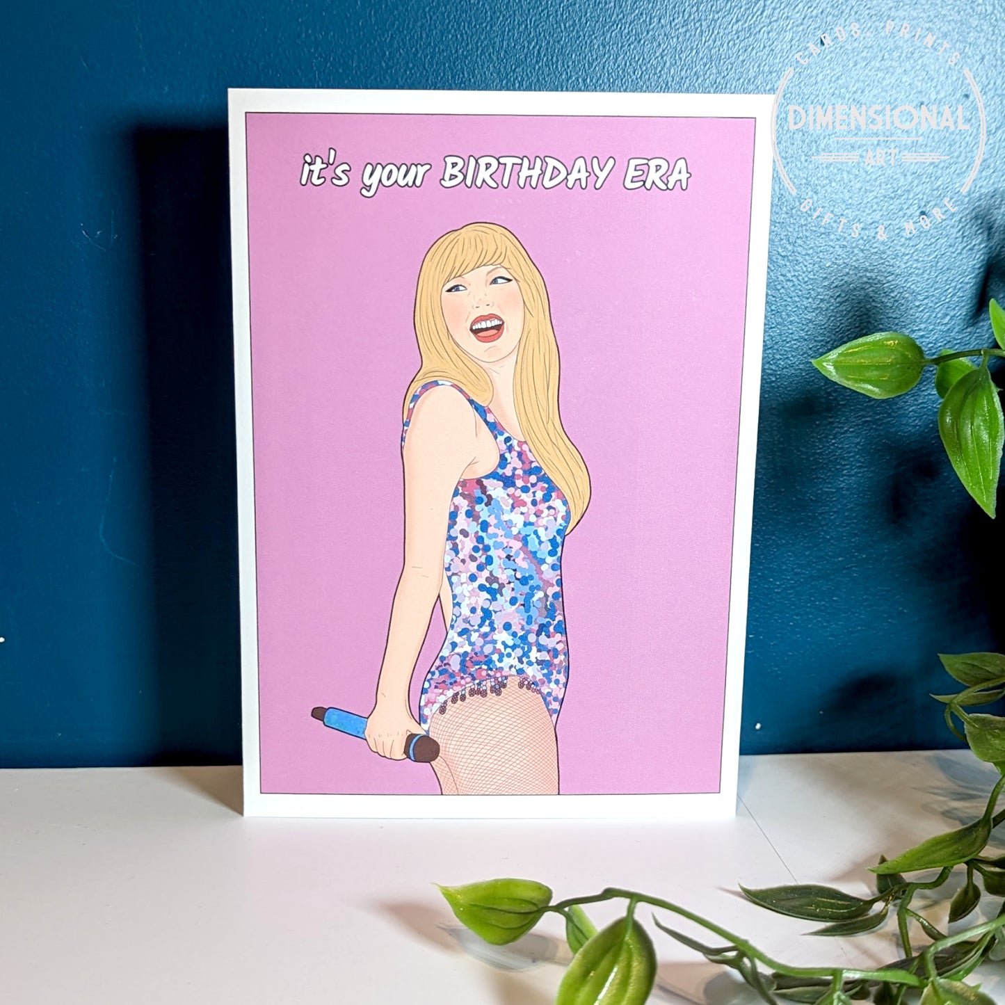 Taylor Swift Birthday Era Card