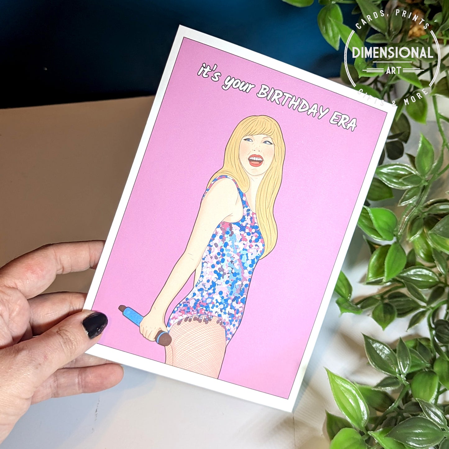 Taylor Swift Birthday Era Card