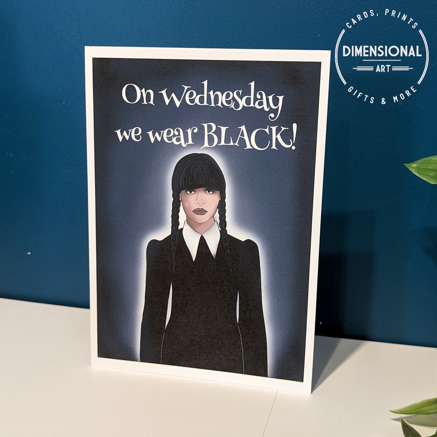 We only wear Back on Wednesdays Card