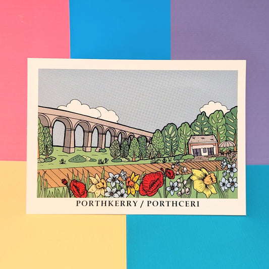 Porthkerry Postcard