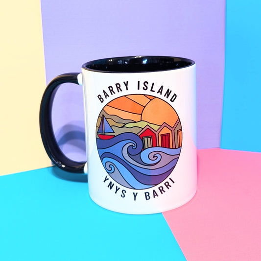 Barry Island Ynys y Barri Mug