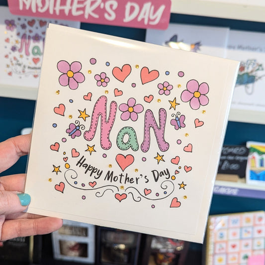 Nan Mothers Day Card