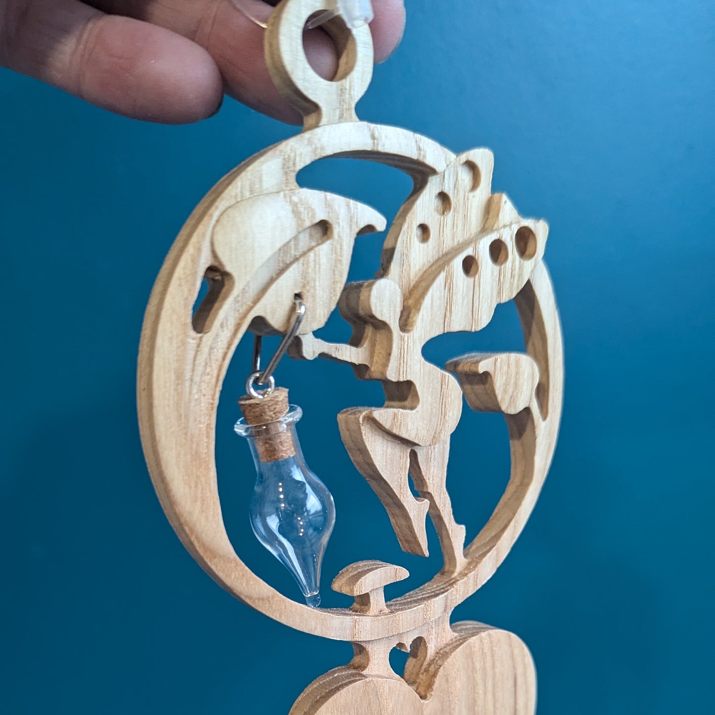 Make a Wish Lovespoon (Light wood)