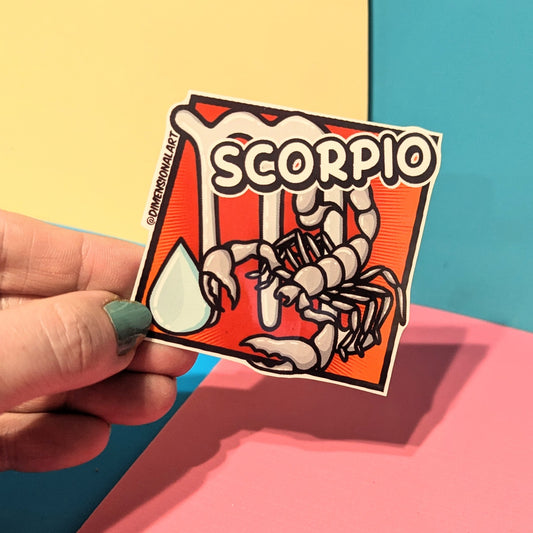 Scorpio Sticker - Star Sign Range