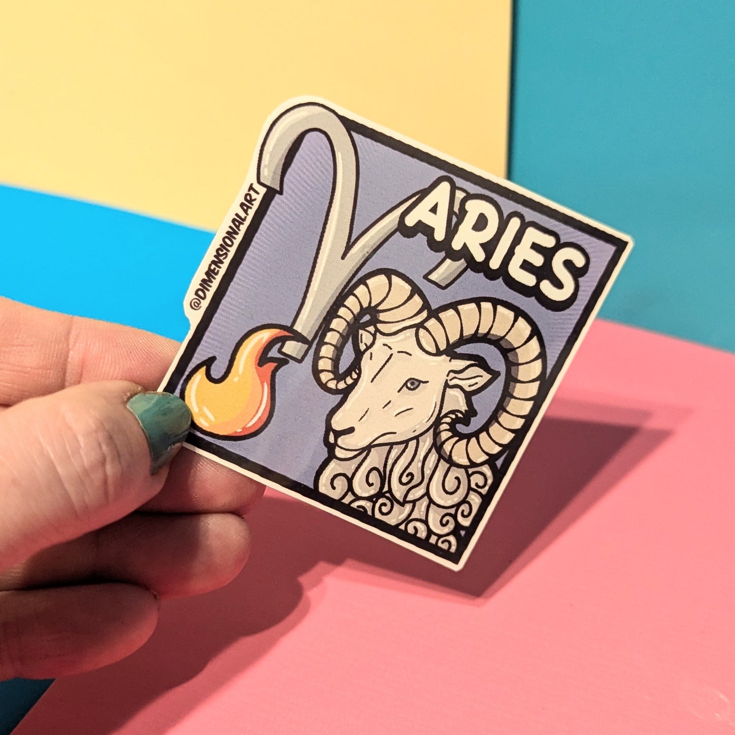 Aries Sticker - Star Sign Range