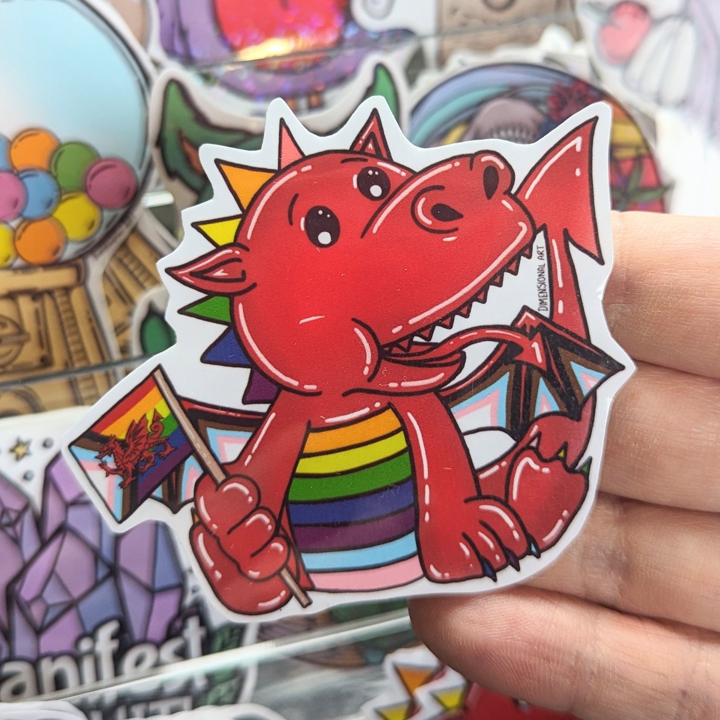 Pride Dewi Dragon Sticker