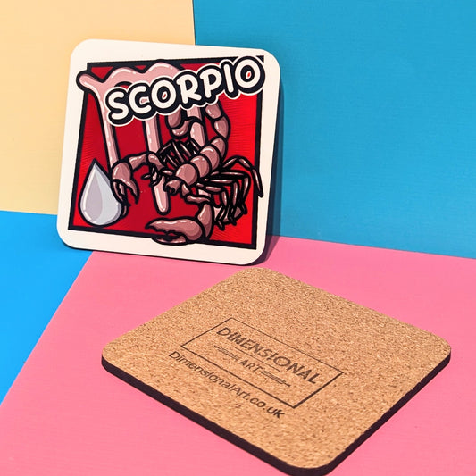 Scorpio- Single Coaster - Star Sign Range