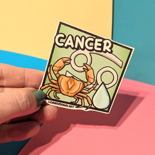 Cancer Sticker - Star Sign Range