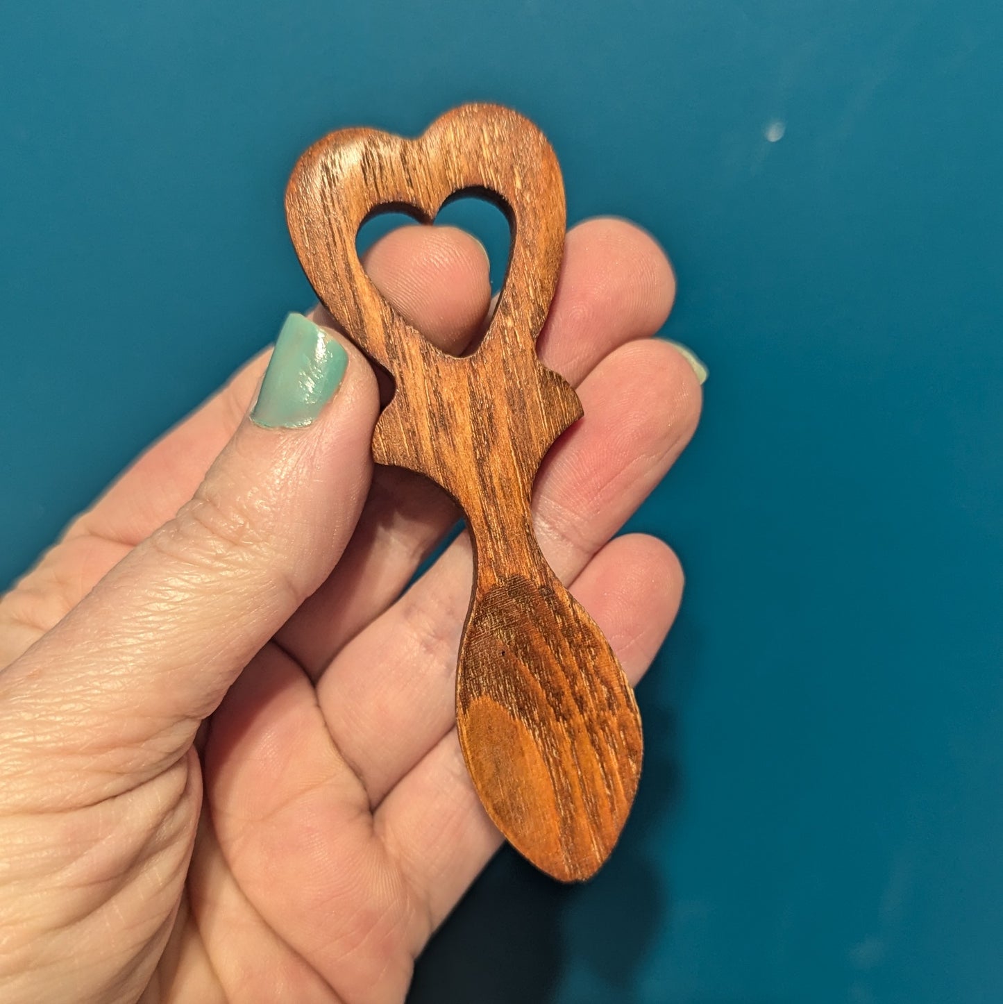 Mini Lovespoon (Dark wood)