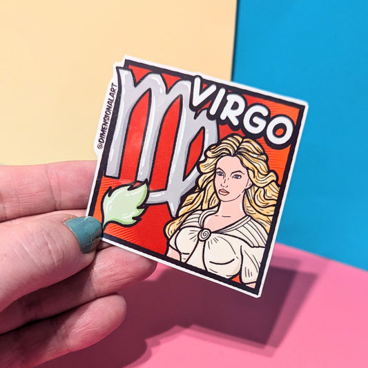 Virgo Sticker - Star Sign Range