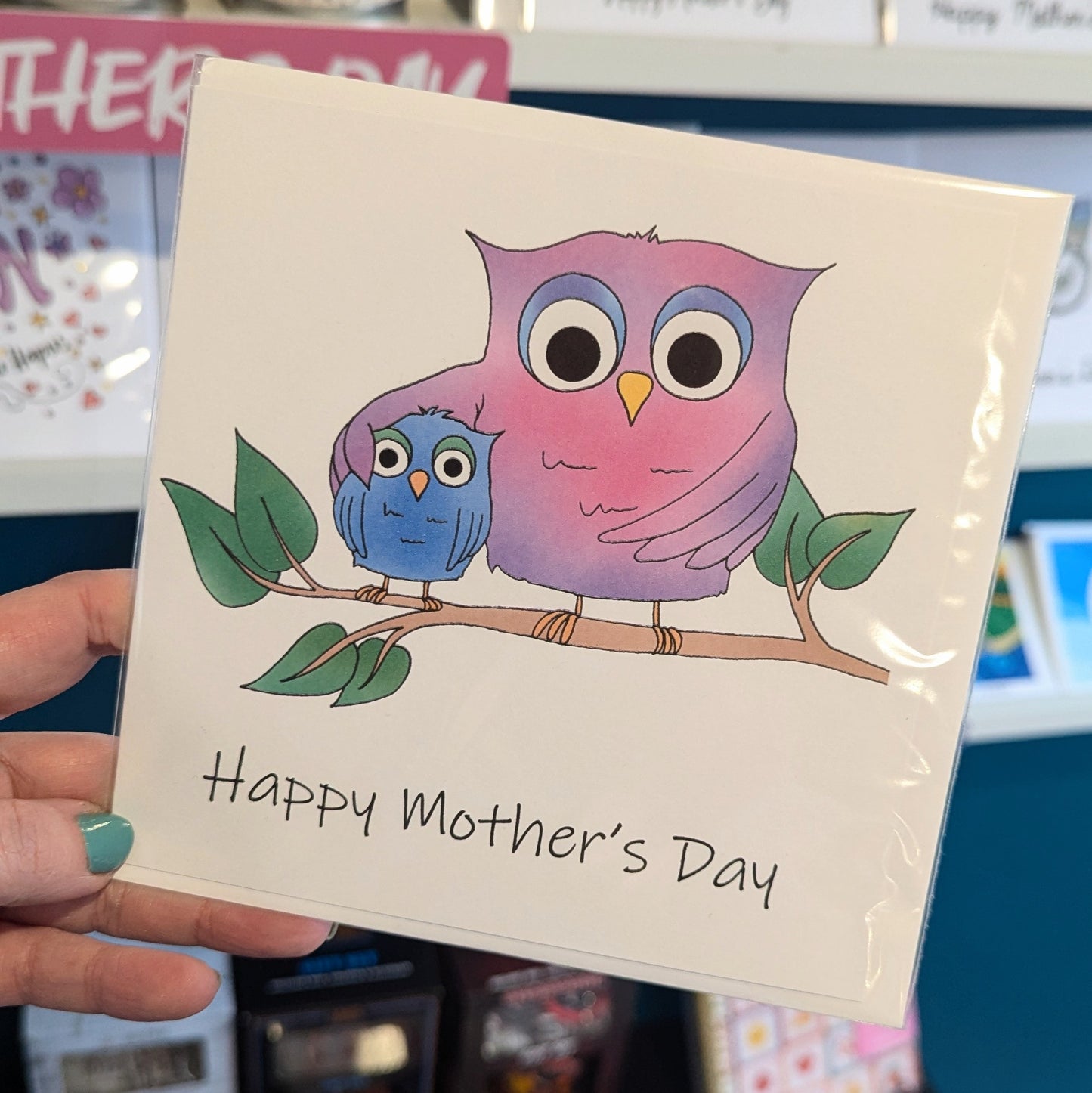 Owl Mothers day card