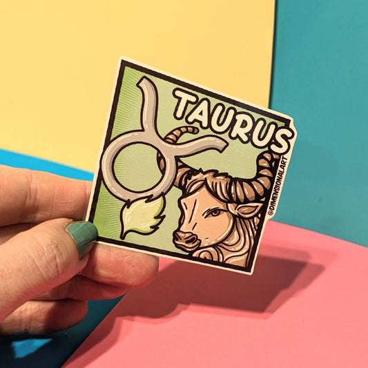 Taurus Sticker - Star Sign Range