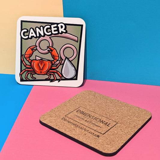 Cancer - Single Coaster - Star Sign Range