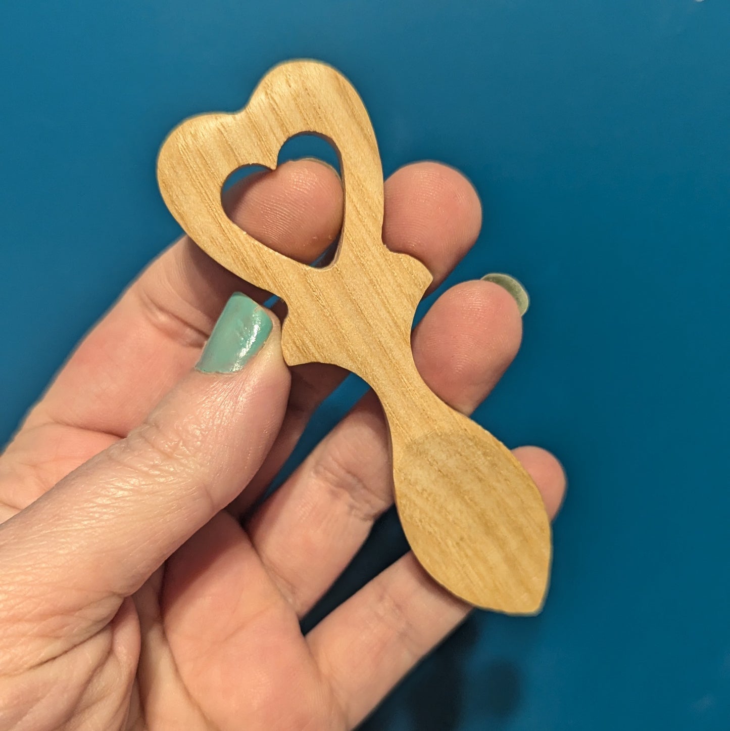 Mini Lovespoon (Light wood)